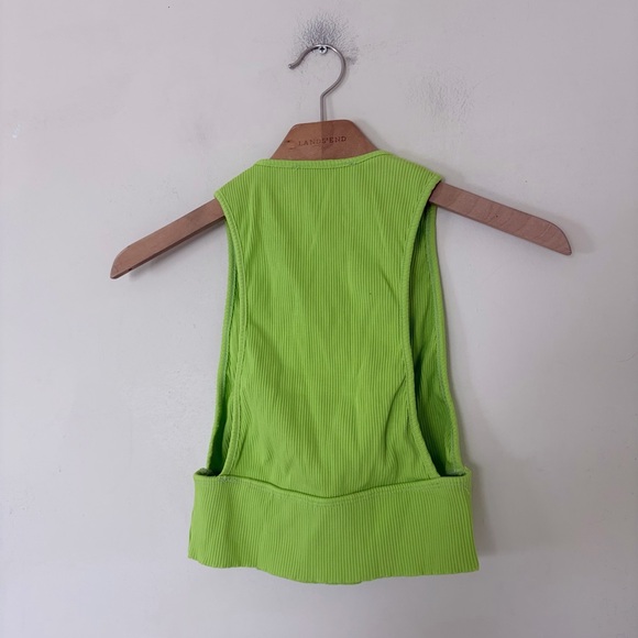 NWOT lulus Absolute Edge Lime Green Sleeveless Two-Piece Bodycon Midi Dress READ - Picture 5 of 11